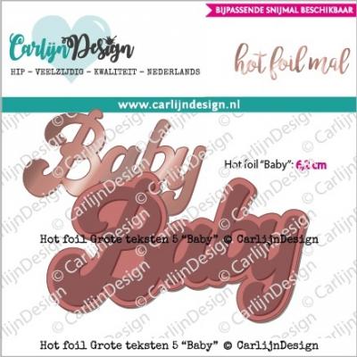 CarlijnDesign Hotfoil Stamps - Baby